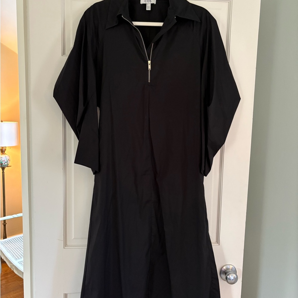 COS Black Collared Garment